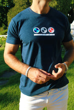 Load image into Gallery viewer, SUMMER SAFETY TEE - Midnight Navy
